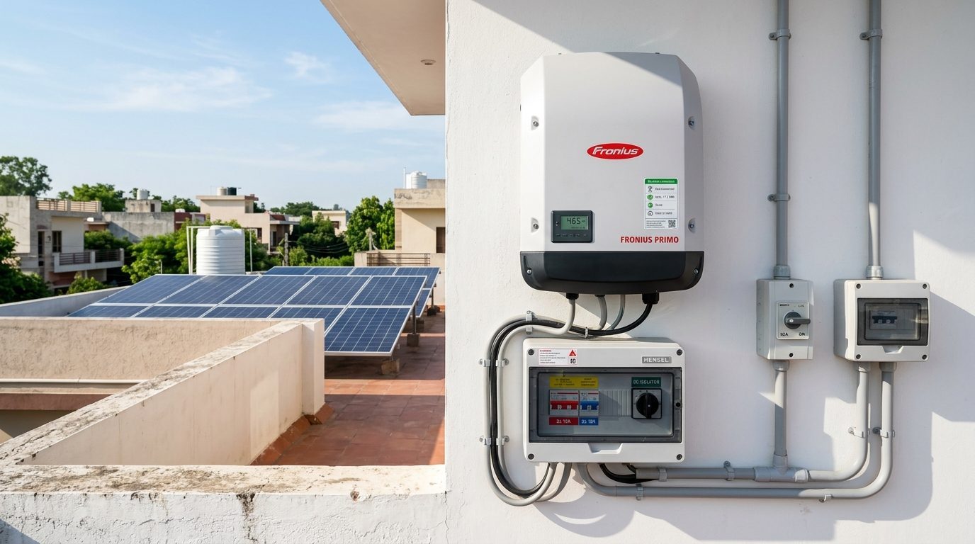 10 kW Commercial Solar Project in Gonda